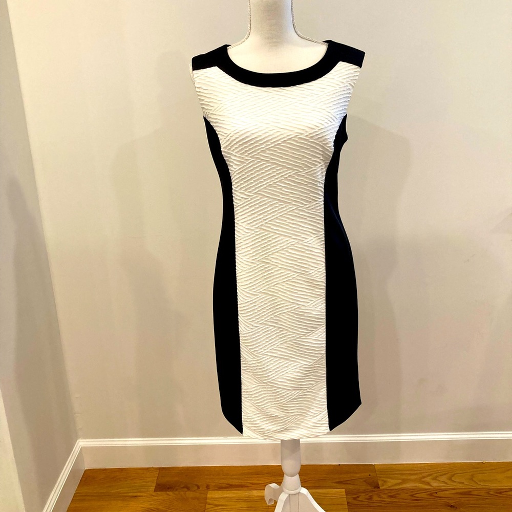 Black and white dress